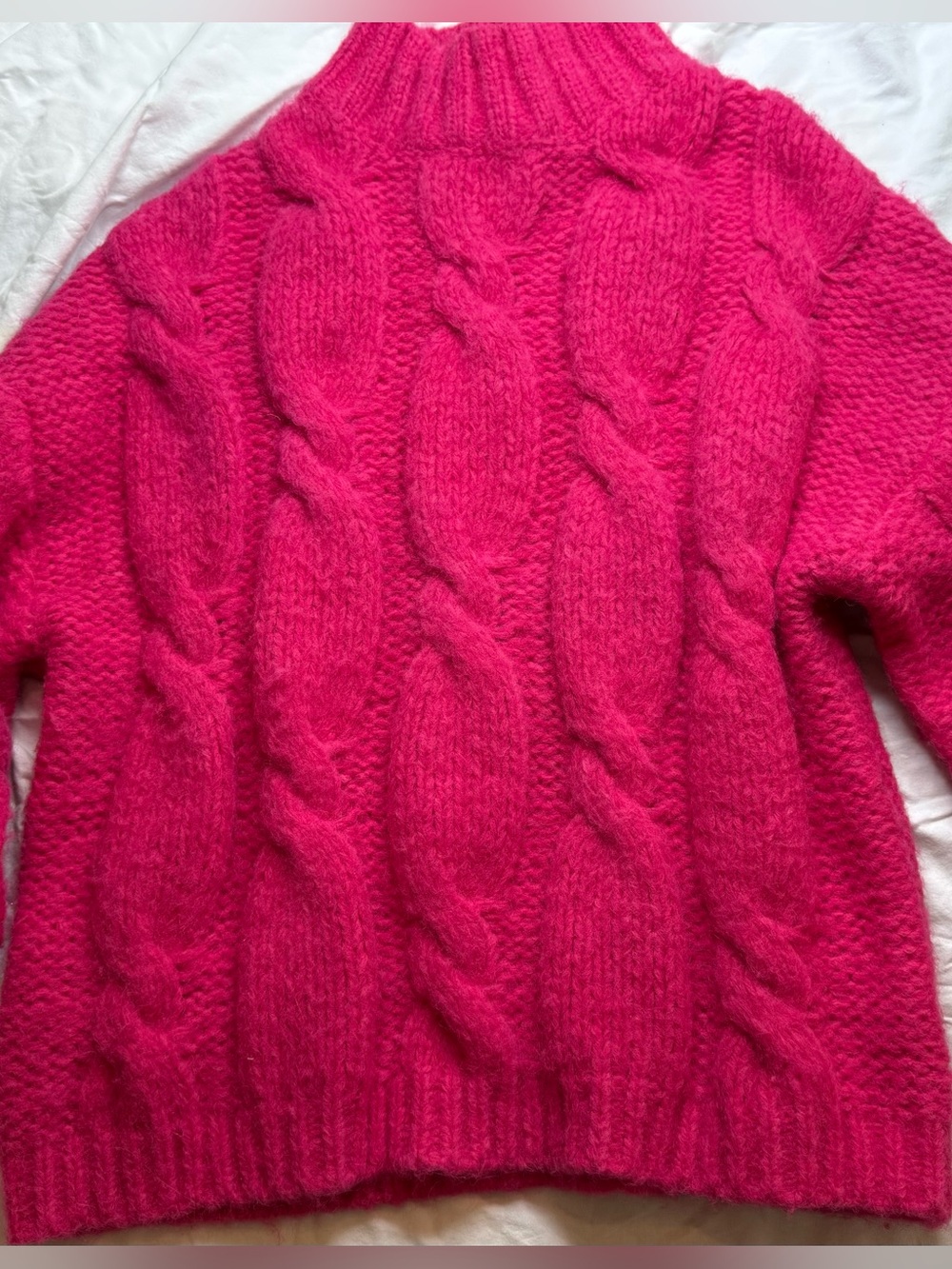 Cozy Fluffy & Fabulous Altered State Barbie Pink Sweater